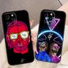 Чехол для телефона Rapper Cantor PNL QLF Cover для iphone Apple 17 AIR 16E 16 15 14 13 12 11 Pro XR Max 8 7 Plus TPU Case Funda Shell