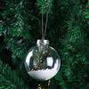 ПЭТ Пластик Прозрачные Рождественские Шары Подарки Рождественская Елка Подвесной Кулон Рождественские Украшения