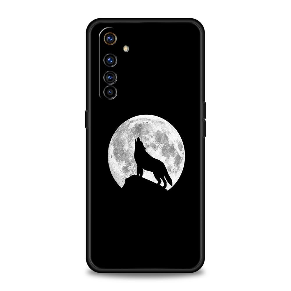 The Wolf Phone Case For Realme 12 11 10 9 8 5G 7 6 GT5 GT3 GT2 Pro Plus C21 C11 C25 C35 GT Neo 2 3 3T 5 Soft Cover