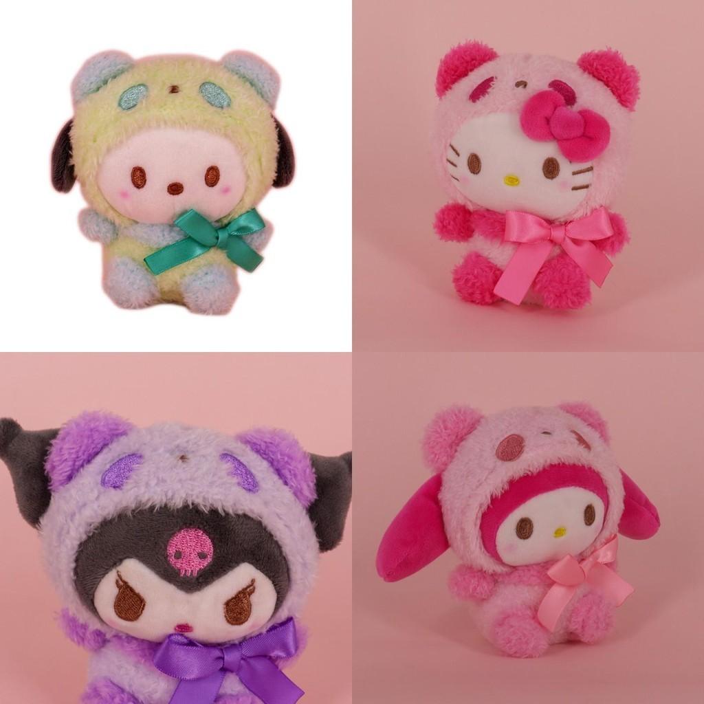 Очаровательная плюшевая игрушка Sanrio Melody Cinnamoroll Kuromi для коллекционеров и фанатов