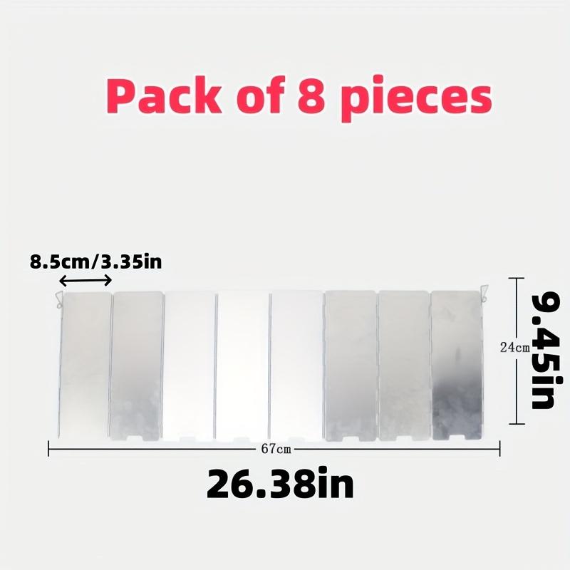 Складной ветрозащитный экран для кемпинга на открытом воздухе, прочный алюминиевый материал, для пеших походов, пикников, кемпинга - незаменимый аксессуар для приготовления пищи на открытом воздухе и пикников