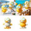 Jumping Snowsports Duck Wind Up Mechanical Toy With Dynamic Movement Safe For Children Creative Toy Pretend Play