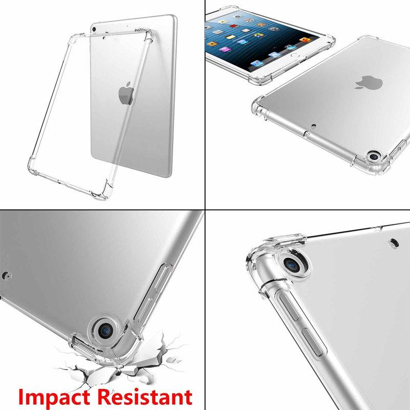 Tablet Case For Apple iPad mini 1 2 3 7.9inch A1599 A1489 A1490 A1432 A1454 Transparent TPU Silicone Soft Airbag Cover Anti-drop