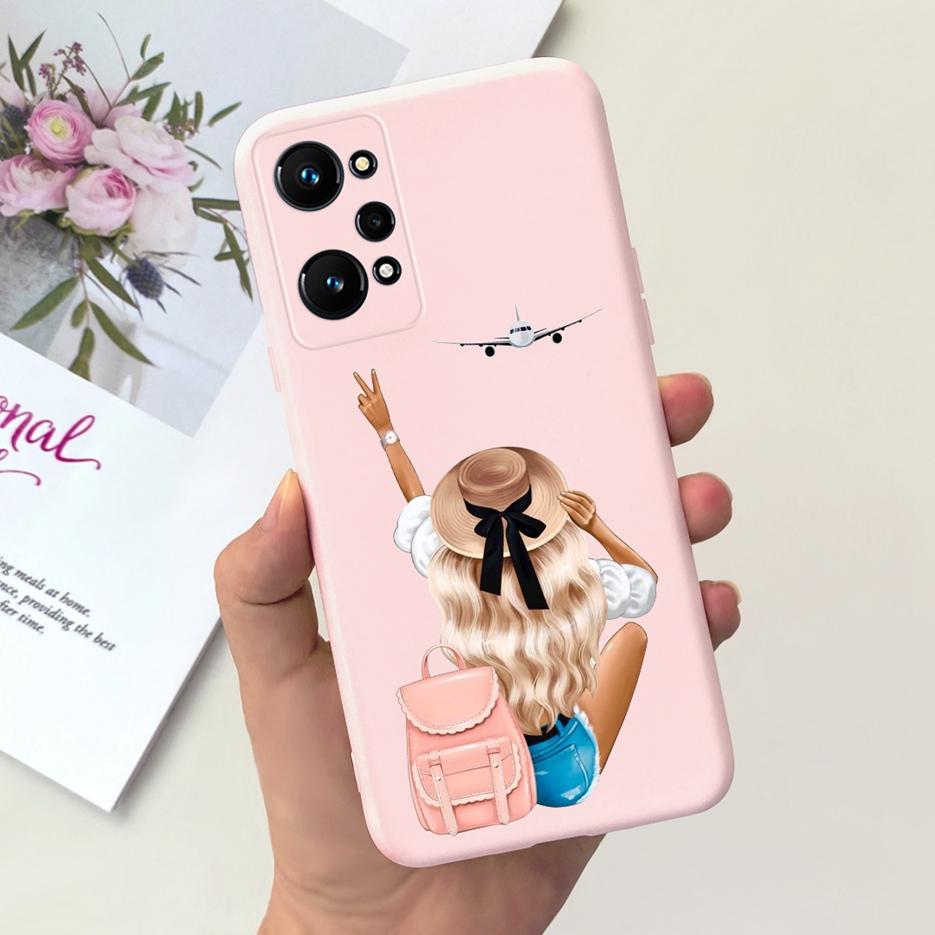 Чехол для Realme GT Neo2 RMX3370 Милый Модный Мультяшный Чехол Мягкий ТПУ Чехол для Телефона Для Realme GT Neo 3T Realme GT2 Neo2 Fundas Coque