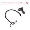 Microphone Stand Metal Table Clamp 360 Adjustable Flexible Gooseneck Universal Microphone Arm For Meeting Lecture Podcast