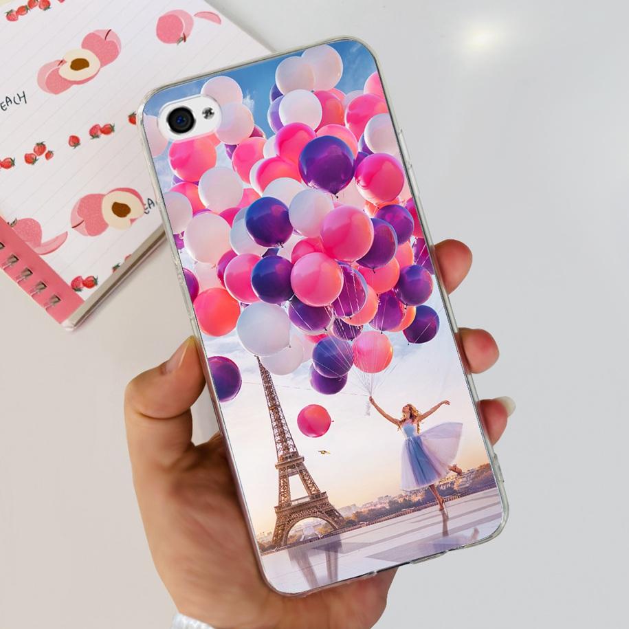For Apple iPhone 4 Case Popular Flower Astronaut Clear Funda Soft Silicone Cover For iPhone 4s 4 s Bumper for iPhone4 Coque Capa
