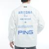 PING Apparel Stretch Coach Jacket for Size Size 3L Men's Water-Repellent, Golf, 621-5120107 030_White,