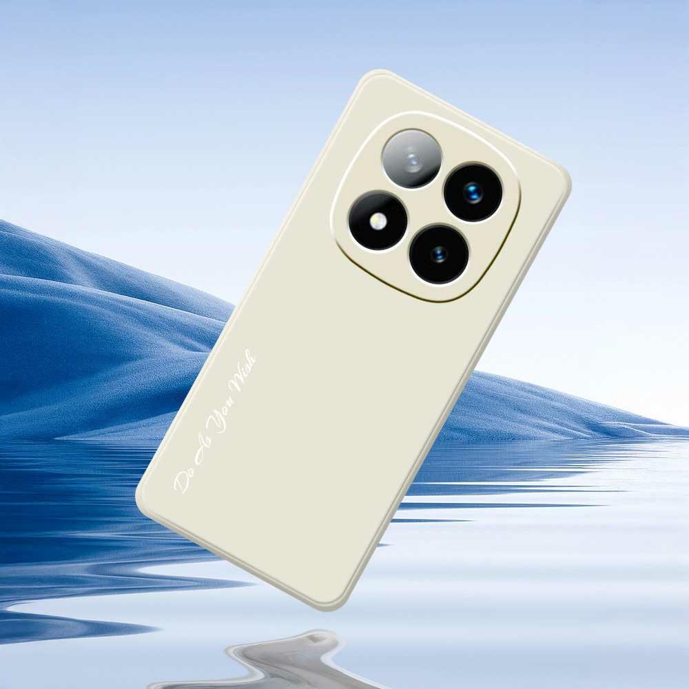 DO AS YOU WISH For Xiaomi Redmi Note 14 Pro+ 5G Case Straight Edge TPU Phone Back Cover Precise Cutouts