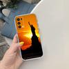 FM47 Статуя Свободы Прозрачный чехол-«мягкая оболочка» для телефона Motorola Moto G7 G8 G9 G84 G85 G73 G24 G15 Z2 Play Power Plus