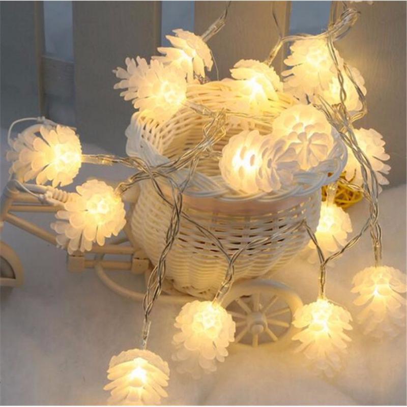 20 LED String Fairy Light Christmas Tree LED Lights Outdoor Garland Christmas Decorations for Home KTY