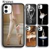 Чехол для телефона Балерина Танцовщица Для iPhone 17 Air 16 15 14 plus 12 13 pro max coque Оболочка Fundas