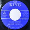 7-дюймовая пластинка ARTHUR PRYSOCK - 23-й псалом / Я верю 456272 King Records US Соул/Фанк Б/У