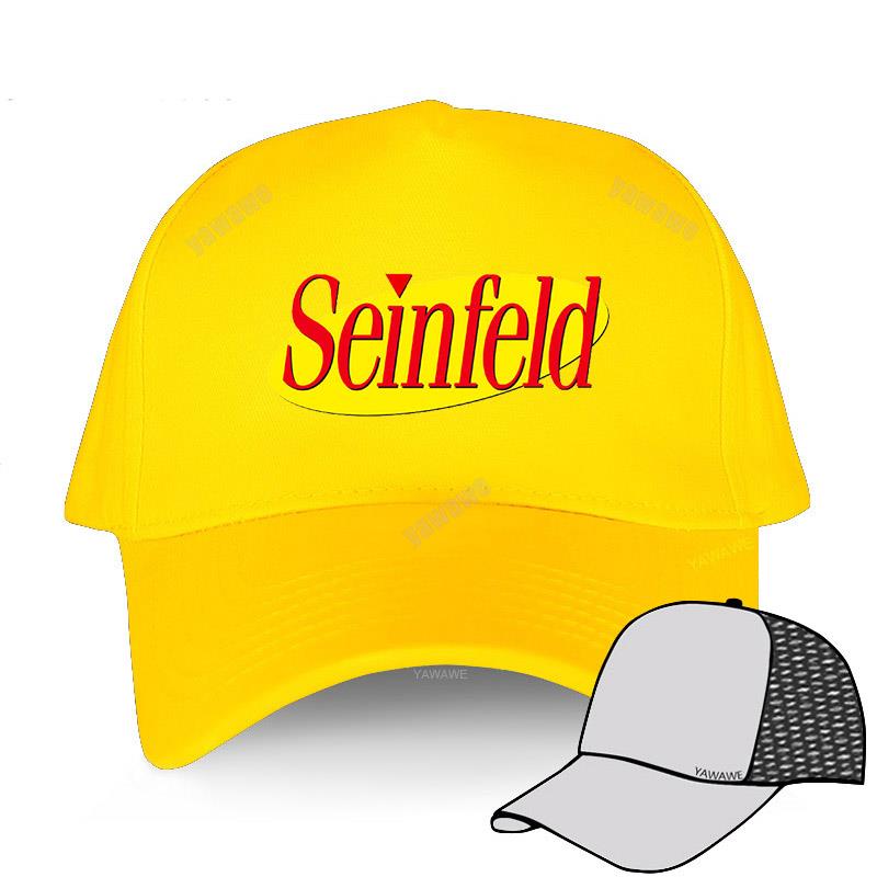 Fashion Baseball Cap Yawawe Luxury Man Hats SEINFELD Logo 90's Sitcom TV Show Teens Caps Adjustable Summer Style Women's Hat