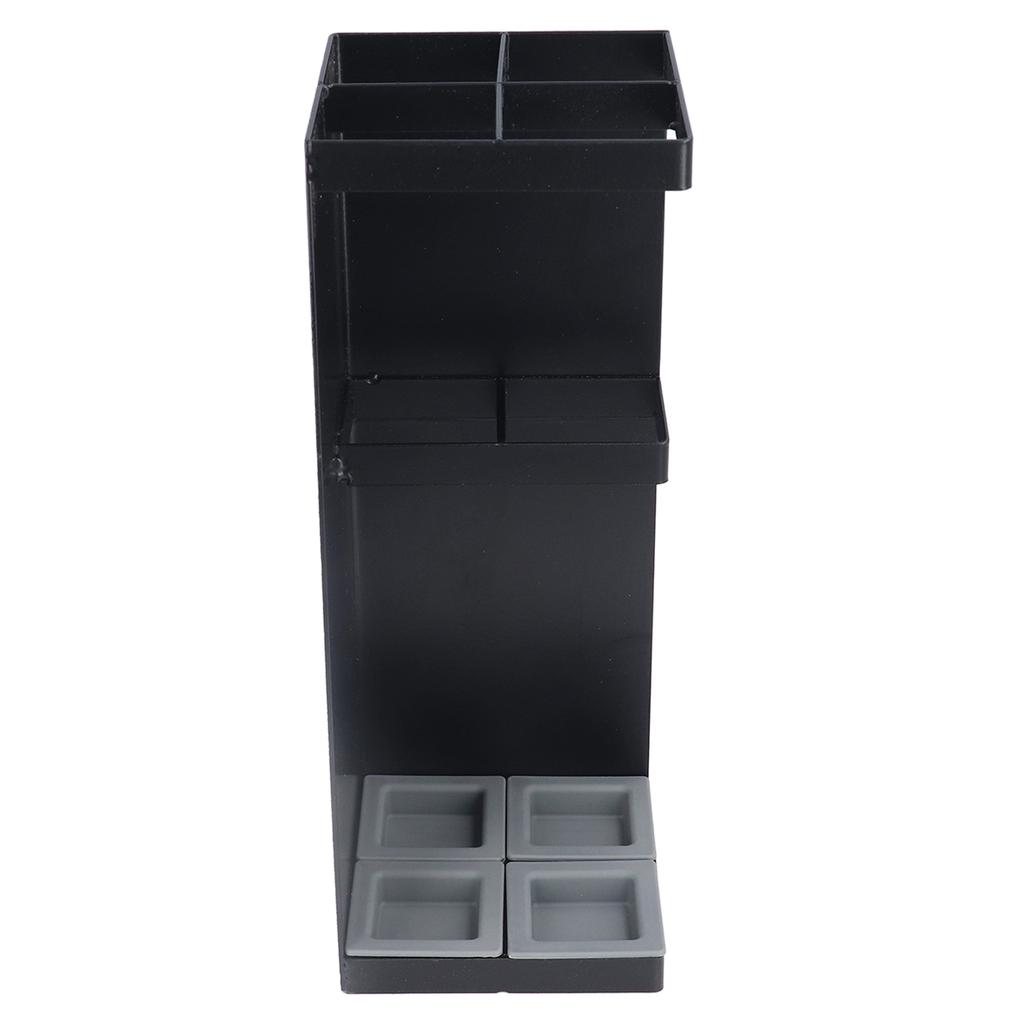 Umbrella Storage Stand Minimalist Sturdy Smart Umbrella Stand with Removable Drip Tray for Home Hotel Lobby Black