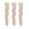3pcs Toe Overlap Hallux Valgus Correction Bandage Elastic Fabric Toe Corrector Wrap