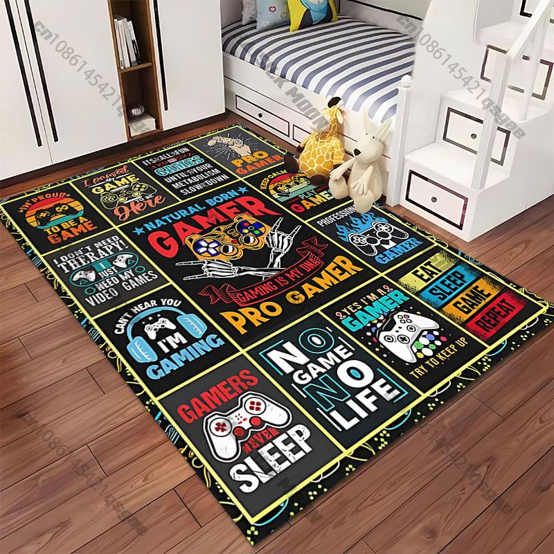 Gaming passion dedication and lifestyle carpet Yoga living room room decor children's crawling mat doormat area rug