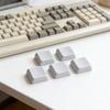 5 шт. PBT Низкопрофильные Прозрачные Нескользящие Колпачки Клавиш с Подсветкой для Клавиатуры G915/G813/G815/G913 TKL