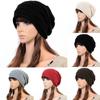 Unisex Womens Mens Knit Baggy Hat Winter Warm Oversized Ski Slouch Cap