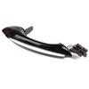 Black White Car Exterior Comfort Access Door Handle For BMW 5 7 Series F01 F02 F06 F10 520d 520i 525d 528i 530d 530i