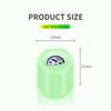 4x Fluorescent Green Car Wheel Tire Valves Caps Luminous Valve Dust Covers For Volkswagen VW Golf 4 7 MK3 4 7 Touran Polo Passat