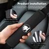 ADU4   Car Seat Belt Pad Safety Strap Shoulder Protection Cover Soft Mat Cushion For Skoda Octavia A5 A7 RS Fabia Superb Rapid Karoq