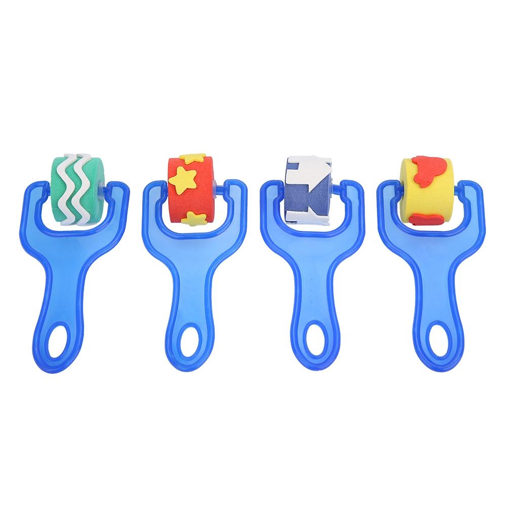 26 шт. Детские принадлежности для рисования, кисти, губка, кисть, игрушечный инструмент для рисования, набор для детской игры