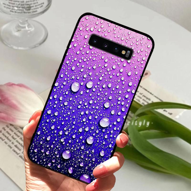 Чехол для Samsung S10 S10+ S10E Силиконовый Чехол Модный Расписной Мягкий ТПУ Чехол Для Samsung Galaxy S10 S 10 Plus S10E Чехол для Телефона