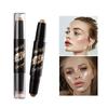 Double-headed High-gloss Repair Stick Three-dimensional Contour Shadow Natural Lying Silkworm Multi-functional All-in-one Stick