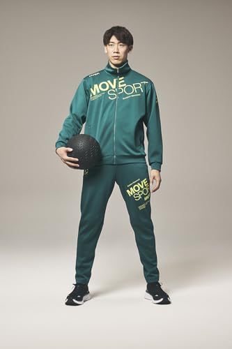 Спортивный костюм Move Sports Descente Active Suits, куртка из дышащего пике-джерси, носил Юки Исикава, Высокодышащий, удобный и легкий для движений, идеально подходит для тре