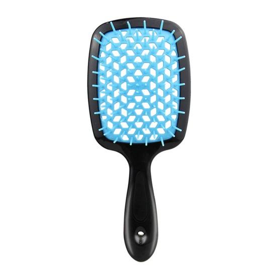 Detangling Hair Brush Hollow Ergonomic Handle Scalp Massage Women Girls Wet Dry Long Curly Fluffy Hair Styling Comb Hairdressing Tool