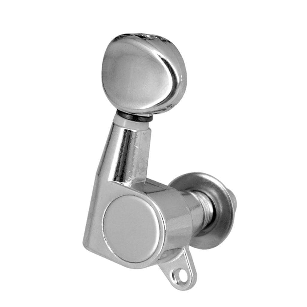 4 PCS Ukulele Tuning Peg Uke Knobs 1:15 Closed Style Tuners Tuning Key for 4 String Ukelele