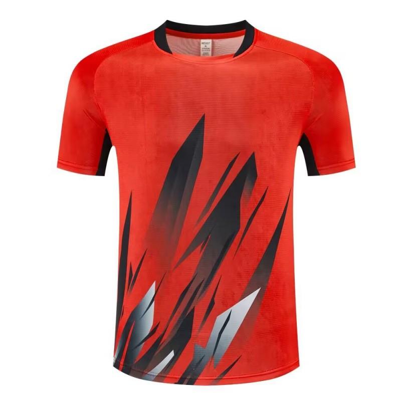 Mens Breathable Quick-Dry Sport Set Basketball Tennis Badminton Training Matching Couple Outfit