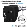 6in1 Pressure Washer Nozzle 1/4Inch Spray Head New Washer Nozzle