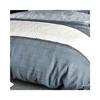 Parure de lit - Bréhat - Housse de couette 240x260 cm - 2 taies d'oreiller - 100% coton doux