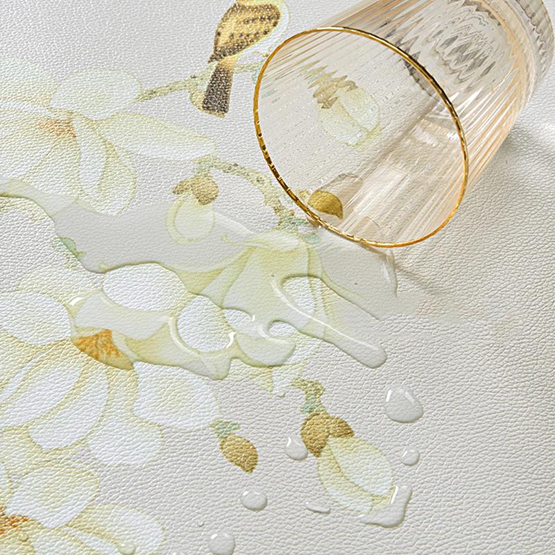 1шт. Защитный чехол для подоконника, элегантный коврик для подоконника, водонепроницаемый, цветочный узор, нескользящий, домашний декор, пылезащитный чехол, защита от солнца