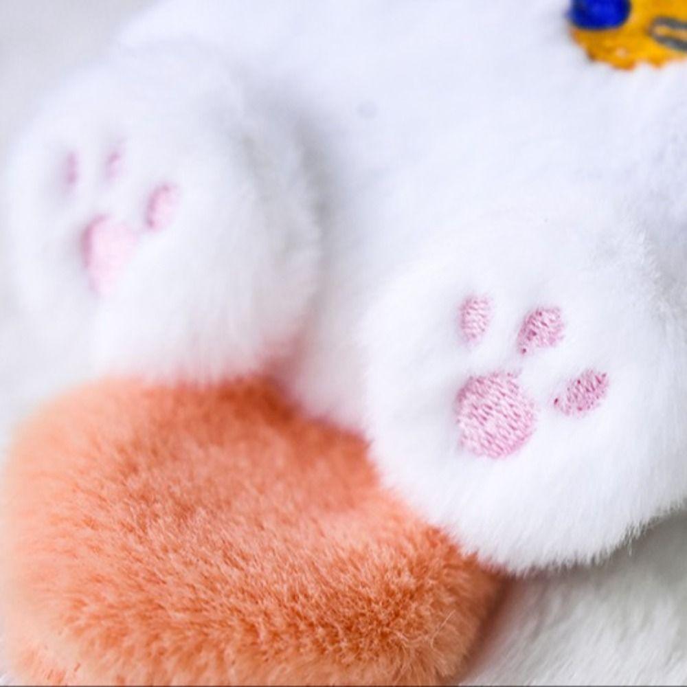 Plush Brooch Cute Cat Plush Doll Soft Animal Plush Key Chain Friends Birthday Gifts