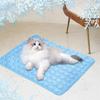 Pet Cooling Mat Summer Dog Cool Mat Foldable Reusable Pet Accessories Breathable Cat Cool Bed for Summer Outdoor Sleeping Beach