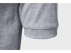 Мужская американская летняя однотонная футболка Henley с коротким рукавом - модная спортивная одежда для отдыха