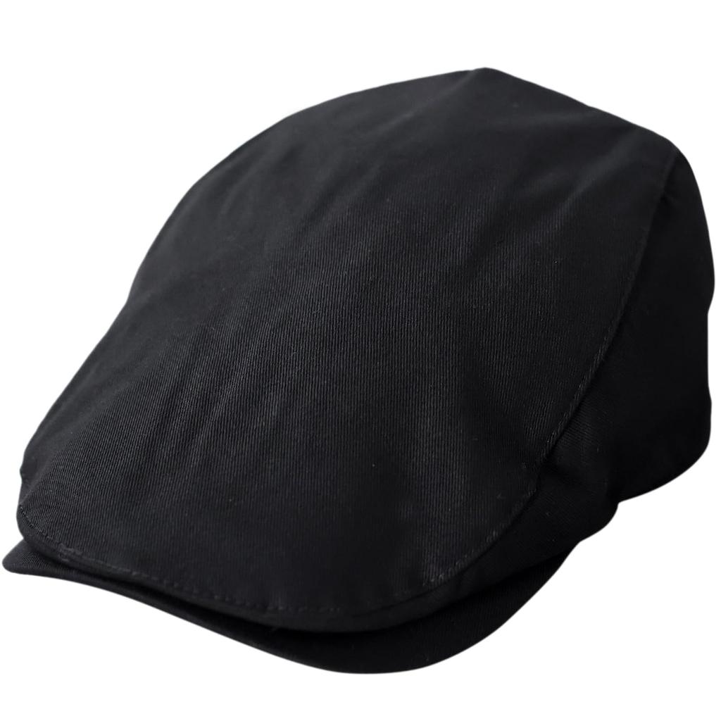 Reck Hatter Cotton Twill Hunting Size Twill Suitable for and All Size M Men's Cap, RH-403, Black, Spring, Summer, Autumn, Winter, Seasons,