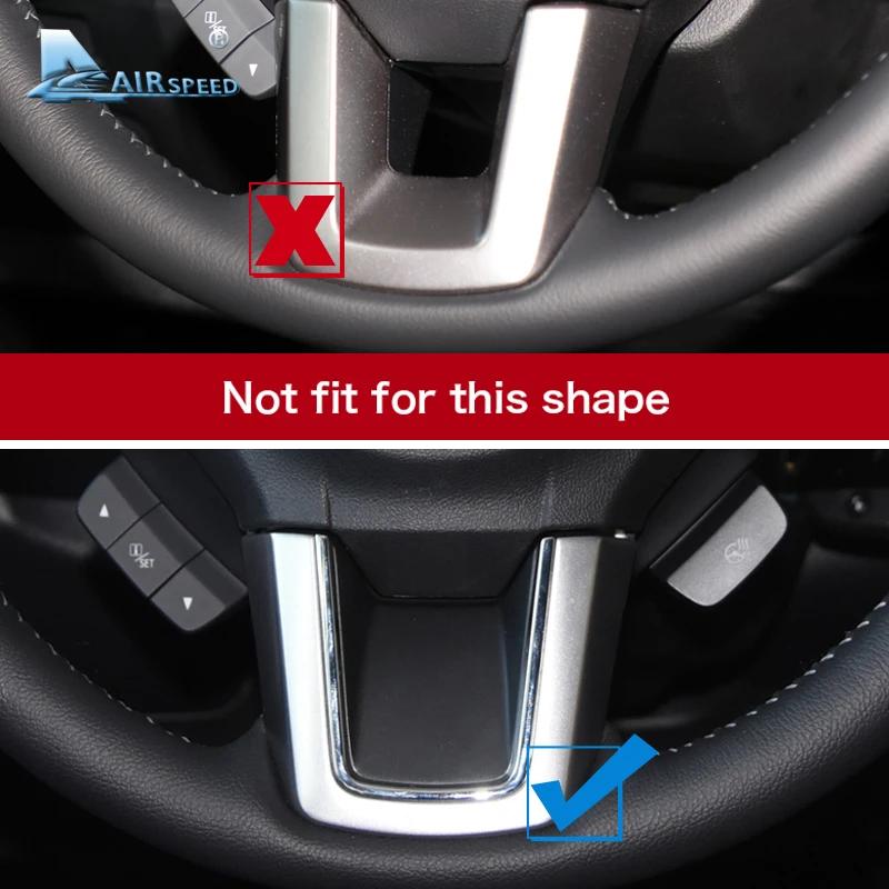 Real Soft Carbon Fiber Interior Trim Accessory for Subaru Forester 2016 2017 2018 Steering Wheel Center Button Sticker