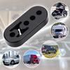 Renjzle 4 Piece Muffler Hanger Mount, Automobile, Universal Muffler Ring, Reinforced Muffler, Hanging Rubber,