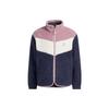 Adidas Neo Logo Print Fleece Zip Jacket Unisex Jacket Pink HY9651