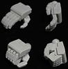 Idola Solid Square Scale Plastic Model IDOLA07 Hand, Finger, Small, 1/144 Parts, (Robot)