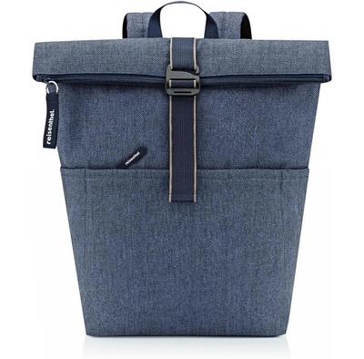Рюкзак Reisenthel Rolltop herringbone dark blue (EK4113)