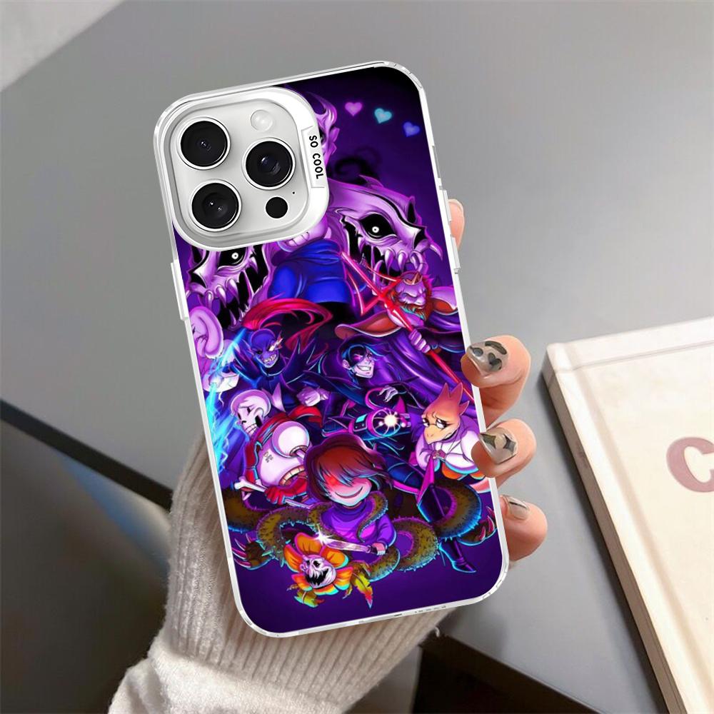 Чехол для телефона Game undertale Для iPhone 16 15 14 13 12 11 Pro Max X XR XSMAX Матовый Ударопрочный Задняя крышка