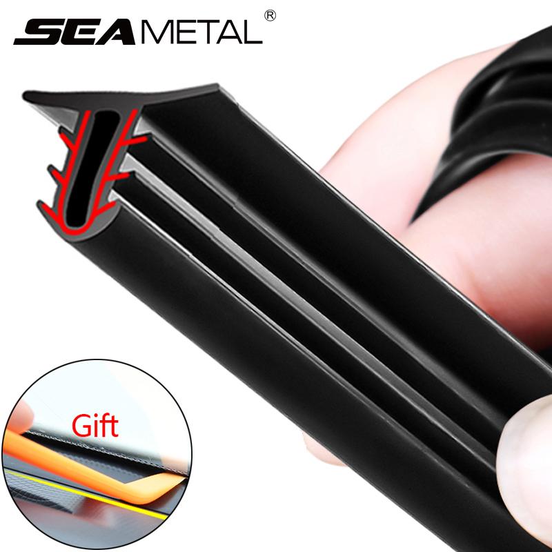 SEAMETAL Уплотнительная лента для приборной панели автомобиля, шумоизоляционные резиновые полосы, защитные полосы для салона автомобиля, уплотнители для лобового стекла автомобиля, аксессуары