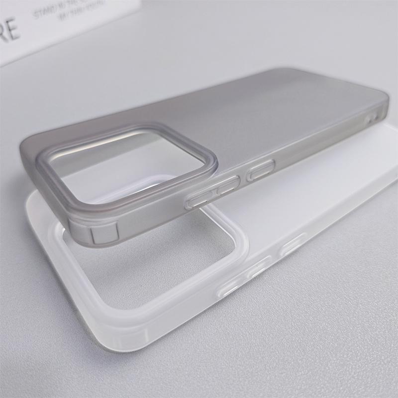 Square Matte Silicone Soft Case For Xiaomi Mi 1 14 13 13T 12 12T Pro Ultra Transparent Clear Shockproof Cover Slim Shell