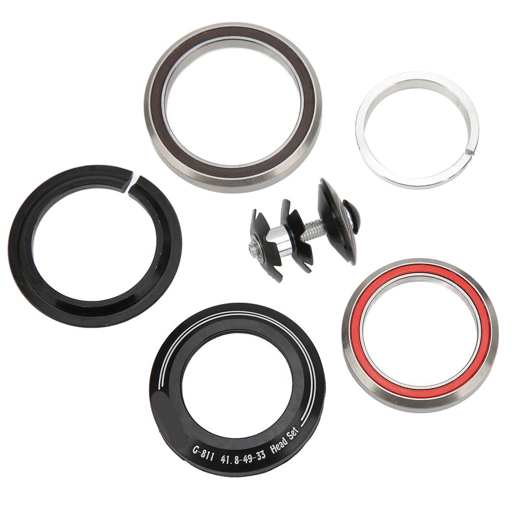 Bike Headset Aluminum Alloy Exquisite Workmanship Strong Durable High Strength Easy Install Cycling Accessory