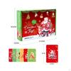 DIY Painting Sticker Christmas Themed Craft Toys Princess Dress 3D Pasted Poking Drawing Boards
