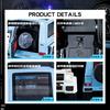 1/18 Large G800 SUV Off-road Alloy Model Car Sprayable Toy Car Diecast Vehicle Model Toy Sound Light CarBirthday Gift For Kids